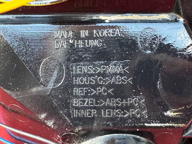 Ліхтар задній лівий Chevrolet Aveo T250 96650614 Оригінал GM 2006-2012 - Фото 4