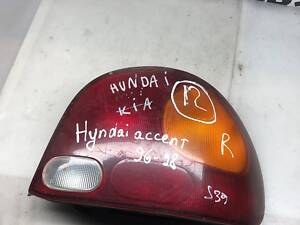 Ліхтар задній правий Hyundai Accent I X3 хетчбек 1994-1997 /S39/