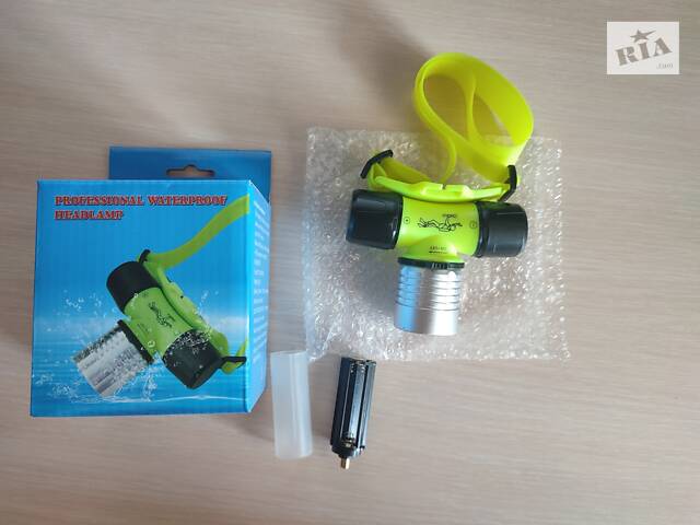 Фонарик налобный, подводный BL 56 - Фото 1