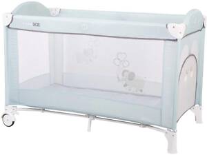 Ліжко-манеж дитяче FreeON Balloon elephant, dusty mint