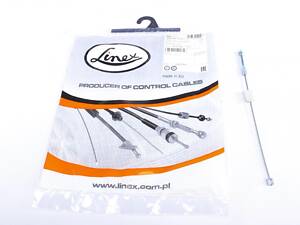 LINEX 15.01.65 Трос ручного тормоза (передний) Ford Fiesta/Fusion/Mazda 2 01-12 (300mm)