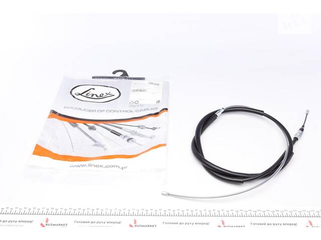 LINEX 33.01.58 Трос ручника (задний) Peugeot 307/Citroen C4 02- (2115/1316mm)