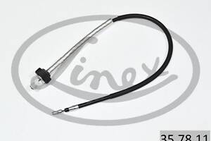 LINEX 35.78.11 Трос ручника (задній) (L) Renault Laguna III 07- (L=936mm)