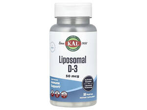 Liposomal D-3, High Potency, 50 mcg, 30 VegCaps