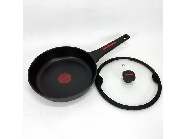 Лита антипригарна сковорода Magio MG-1170 24 см, для індукційної плити, сковорода з індукційним дном - Фото 16