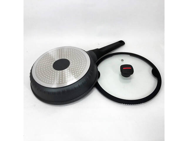 Лита антипригарна сковорода Magio MG-1170 24 см, для індукційної плити, сковорода з індукційним дном - Фото 17