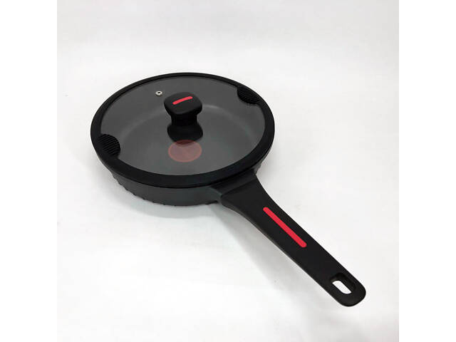 Лита антипригарна сковорода Magio MG-1170 24 см, для індукційної плити, сковорода з індукційним дном - Фото 18