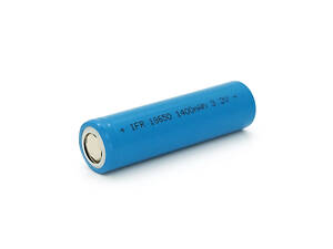 Литей-железо-фосфатный аккумулятор LiFePO4 IFR18650 1400mah, 3.2v, Blue