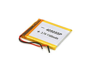 Літій-полімерний акумулятор 4*50*55mm (Li-ion 3.7В 1100мА·ч)