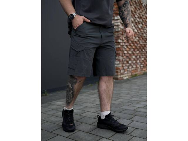 Летний Серый комплект Шорты +Футболка Neylon Balance Yinren GEN 2 - Фото 7