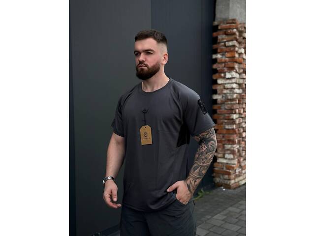 Летний Серый комплект Шорты +Футболка Neylon Balance Yinren GEN 2 - Фото 2