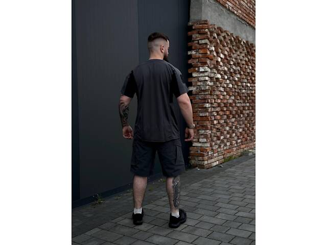 Летний Серый комплект Шорты +Футболка Neylon Balance Yinren GEN 2 - Фото 5