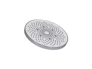 Лійка для верхнього душу Qtap Hlavova D 230 мм округла QTHLA107CRM45787 Chrome/White