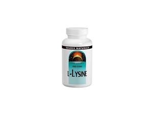 Лизин Source Naturals L-Lysine 1000 mg 100 Tabs