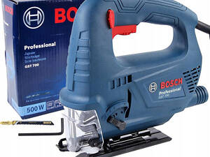 Лобзик электрический BOSCH GST 700 Professional 06012A7020: 500Вт, глубина реза 70 мм