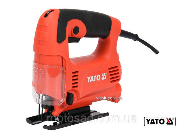 ЛОБЗИК ЕЛЕКТРИЧНИЙ 450 ВТ ТИПУ U маловібраційний YATO YT-82274 , глибина різу метал/дерево- 6/65 мм - Фото 1