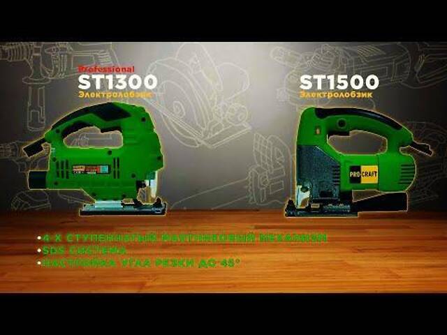 Ло́бзик Procraft ST1500 - Фото 3