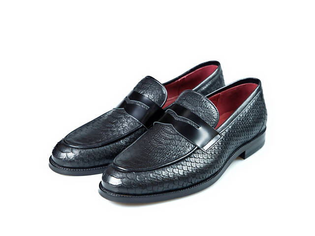 Лоферы Tanner Брендон 46 Черный (hub_bym60d) - Фото 1