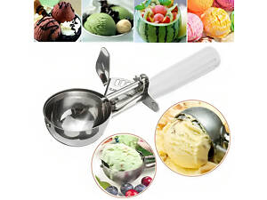 Ложка для морозива, бісквітного тіста, замороженого йогурту з вибором розміру кульки 23 см