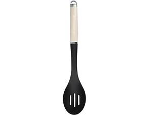 Ложка для сервировки с прорезями KitchenAid Coreline KAG004OHACE 35.3 см кремовая