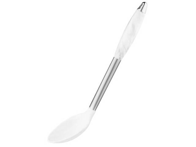 Ложка кухонна Ardesto Gemini Marmo Steel/Silicon (AR2143MS) - Фото 1
