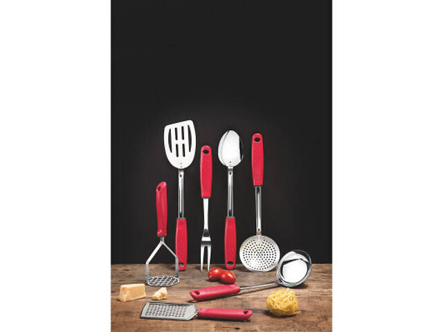 Ложка кухонна Tramontina Utilita Steel Red (25654/170) - Фото 2