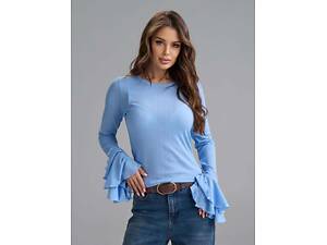 Лонгсліви ISSA PLUS SA-697 M блакитний