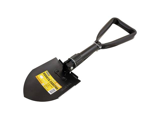 Лопата саперна MASTERTOOL 110х160х460 мм складана з чохлом 14-6281 Лопата саперна MASTERTOOL 110х160х460 мм складана з чохлом 14-6281
