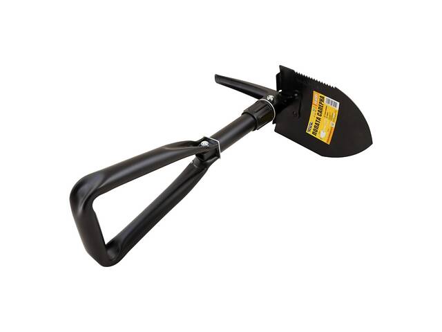 Лопата саперна MASTERTOOL 110х160х460 мм складана з чохлом 14-6281 - Фото 2