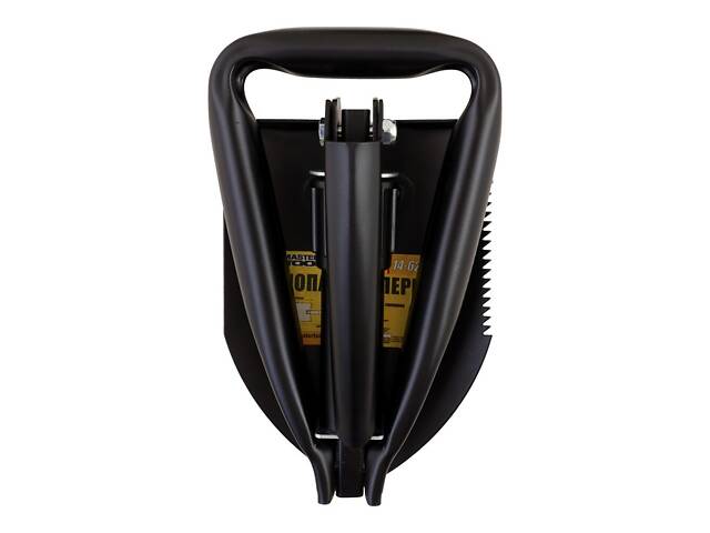 Лопата саперна MASTERTOOL 110х160х460 мм складана з чохлом 14-6281 - Фото 3