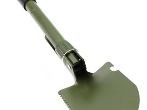 Лопата саперская складная H-139 / Чехол 'Камуфляж' / зеленая малая