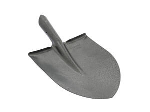 Лопата штикова гартована «американка» 250 х 210 мм рейкова сталь