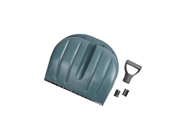 Лопата снігоприбиральна пластикова без держака (кромка алюмінієвий профіль) - Фото 2