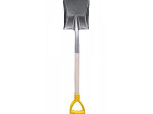 Лопата совковая Mastertool с черенком и ручкой 225х275х490 мм 1200 мм молотковая покраска 14-6269