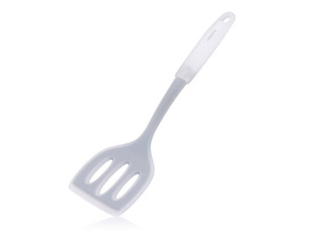 Лопатка кухонная Ardesto Fresh, 33см, силікон, пластик, сірий (AR1652G) - Фото 1