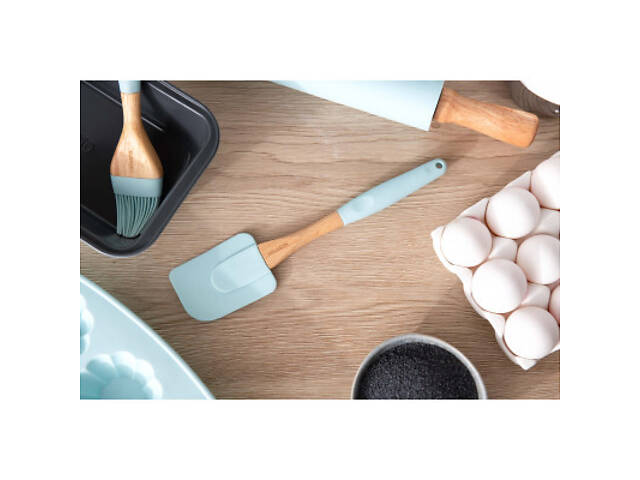 Кухонна лопатка Ardesto Tasty Baking 26,7 см Silicon/Wood (AR2325T) - Фото 3