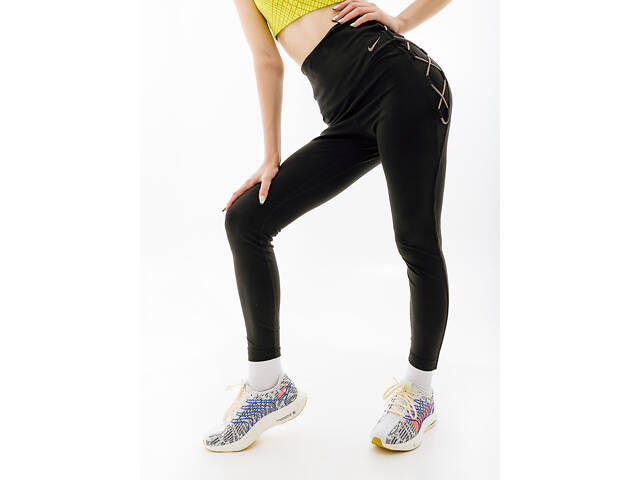 Лосини Nike W NK ONE DF HR 7/8 TIGHT NVLTY DX0006-010 - Фото 1