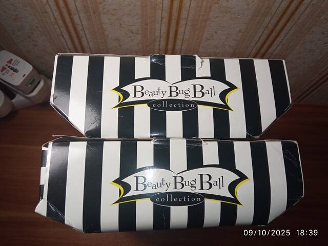 ЛОТ Коллекционные Куклы 1999 Knickerbocker Marie Osmond Beauty Bug Ball Collection: Lady Bug & Count Cocky Cockroach из США - Фото 3