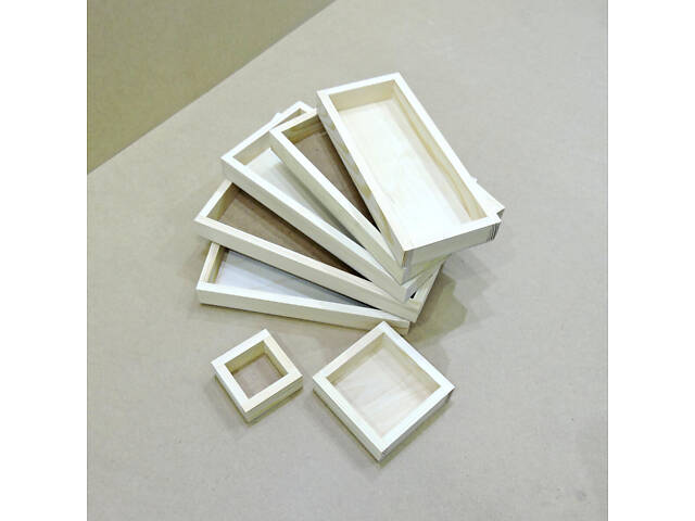 Лоток дерев'яний 15 * 35 * 4 см (фанера) - Фото 7