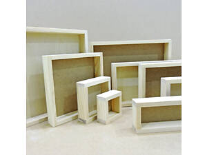 Лоток дерев'яний 20 * 25 * 4 см (фанера)