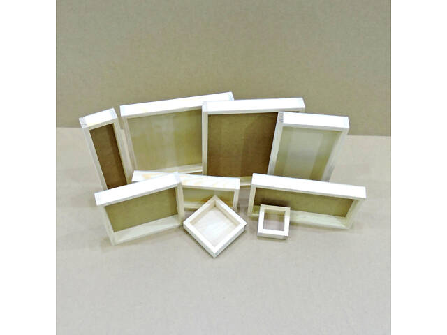 Лоток дерев'яний 25 * 35 * 4 см (фанера) - Фото 1