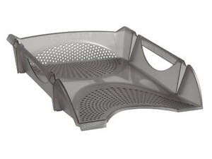 Лоток для паперу Koh-i-Noor horizontal, прозорий чорний (754144)