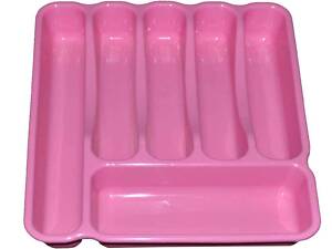 Лоток для столовых приборов Люкс (60*380*325мм) розовый ТМ КОНСЕНСУС