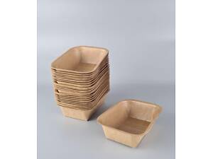 Лоток з харчового картону 'KRAFT' 600 мл 187 *137*50 (25 шт)