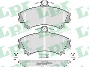 LPR 05P615. Тормозные колодки