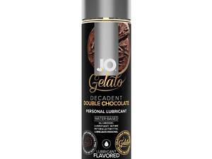 Лубрикант водний System JO GELATO Подвійний Шоколад смак шоколад 120 мл (SO3503)