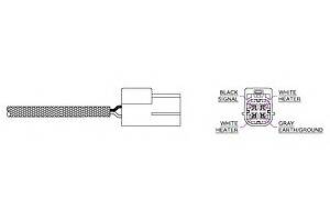 Лямбда-зонд для моделей: NISSAN (X-TRAIL, PRIMERA,PRIMERA,PRIMERA), RENAULT (VEL,ESPACE)