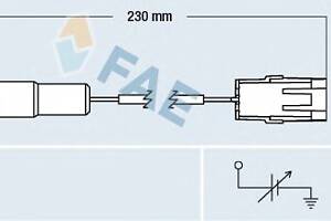 Лямбда-зонд для моделей: RENAULT (RAPID, CLIO,19,19)