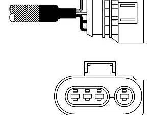 Ламбда-зонд, Passat 1.8T, 2.3 96-00