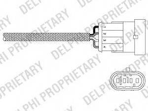 Лямбда-зонд ALPHAROMEOFIATLANCIA 147146SpiderDobloPandaStiloLybra 1,6-2,0L 00 DELPHI ES2034412B1 на ALFA ROMEO S